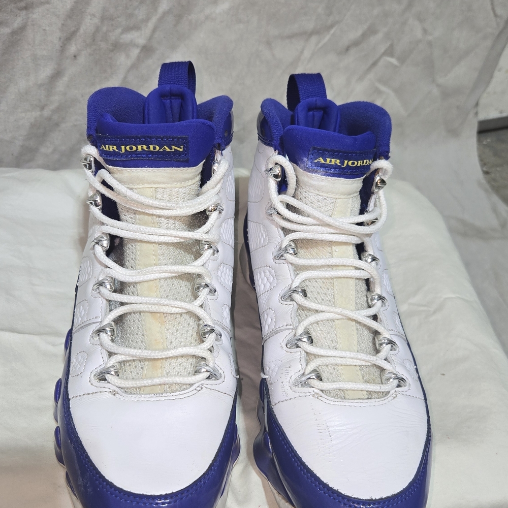 Air Jordan 9 Retro “Kobe” White / Royal Blue – Men’s US 9